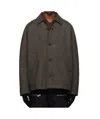 Undercover Long-sleeved Casual Jacket In Black
