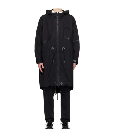 Undercover Black O-ring Coat