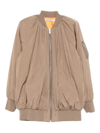 Undercover Long-sleeved Jacket In Brown