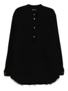 Undercover Long-sleeved Shirt In Black