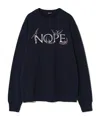 Undercover Long-sleeved Sweater In Black