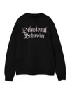 Undercover Uc2e4892-1 Delusional Behavior Sweatshirt In Black