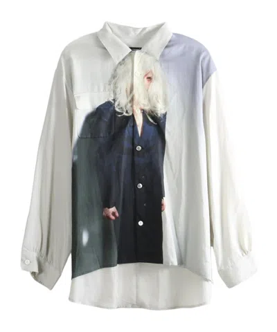 Undercover Cindy Sherman Long-sleeve Shirt In White