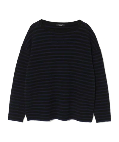 Undercover Long-sleeved Sweater In Blue