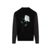 UNDERCOVER LUXURIOUS BLACK WOOL CASHMERE PULLOVER FOR MEN