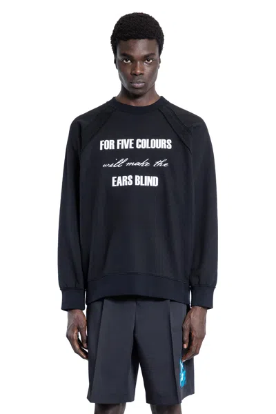 Undercover Man Black Sweatshirts