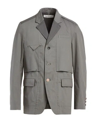 Undercover Man Blazer Grey Size 4 Cotton, Polyester In Gray