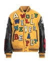 Undercover X K. Tolnoe Varsity Bomber Jacket In Mandarin