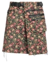 Undercover Rose Tapestry Wrap Skirt In Black