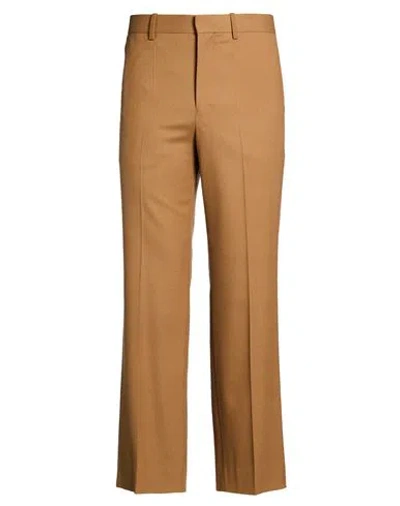 Undercover Man Pants Camel Size 2 Wool In Beige