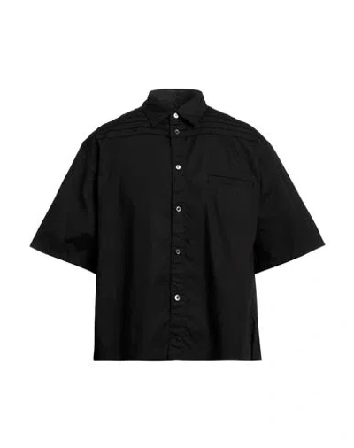 Undercover Man Shirt Black Size 3 Cotton