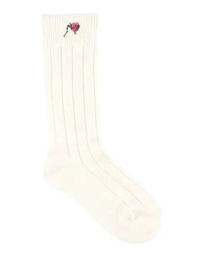 Undercover Man Socks & Hosiery Ivory Size Onesize Wool, Nylon, Cashmere In White