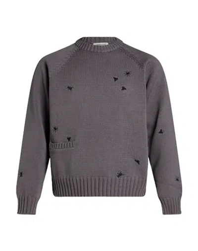Undercover Man Sweater Grey Size 2 Polyester, Cotton In Gray