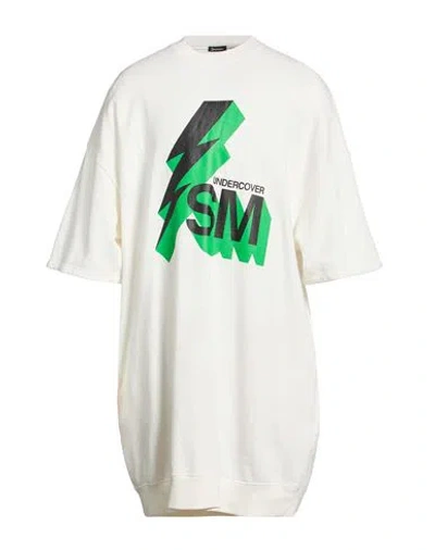 Undercover Man Sweatshirt White Size 4 Cotton