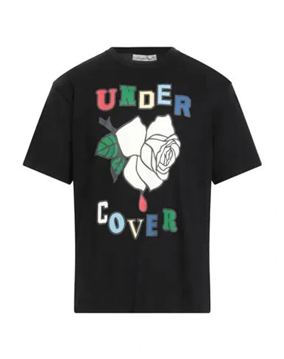 Undercover Man T-shirt Black Size 5 Cotton