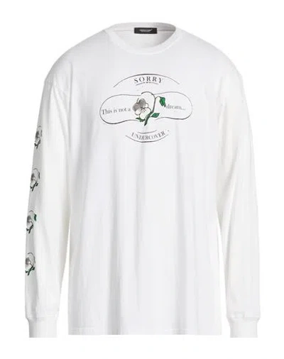 Undercover Man T-shirt White Size 4 Cotton