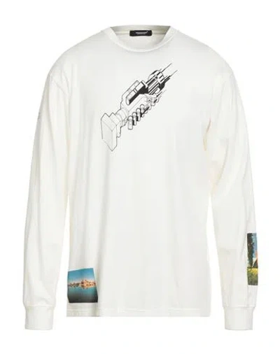 Undercover Man T-shirt White Size 5 Cotton