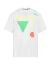 Undercover Cluster Geometric-print Cotton T-shirt In White