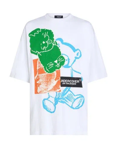 Undercover Man T-shirt White Size 5 Cotton