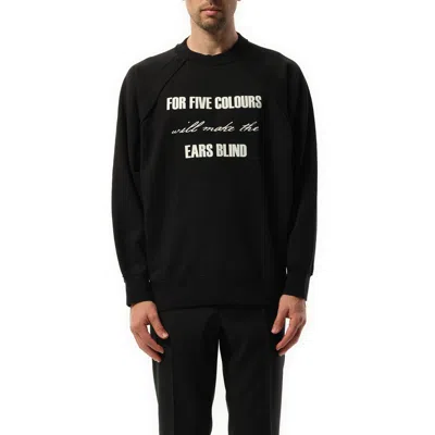Undercover Men's Back Logo Sweatshirt1 In Black