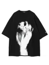 Undercover Oversize Faust Graphic T-shirt In Black