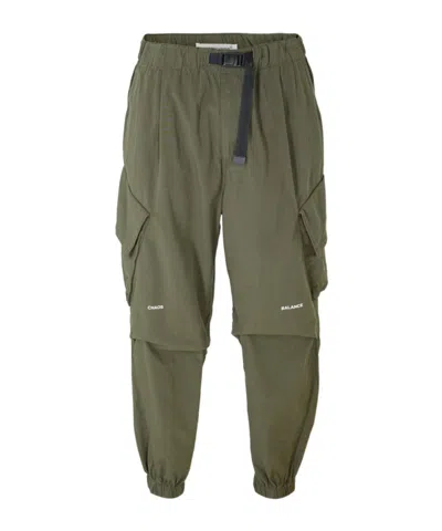 Undercover Men's Chaos Balance Parachute Pant In Animal Print