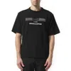 Undercover Graphic Print Black Crew Neck T-shirt In Black