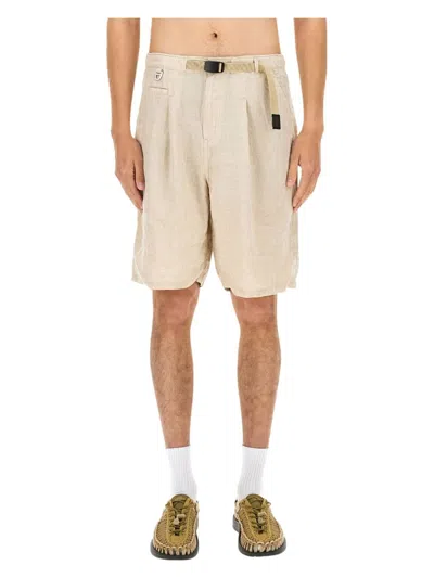 UNDERCOVER MEN'S LINEN SHORTS
