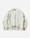 Undercover Men S Conrad Schnitzler Cotton Bomber Jacket Off In White