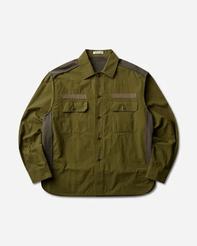 Undercover Men S Field Shirt Khaki In Green