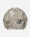 Undercover Men S Linen Total Pattern Sweater Natural