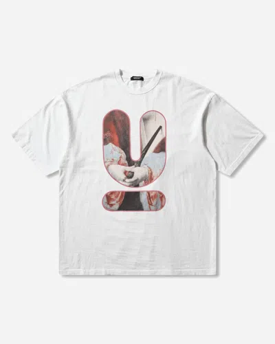Undercover Men S Oversized Graphic T-shirt In White