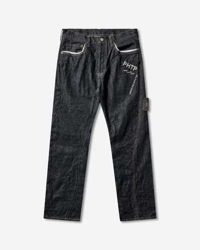 Undercover Men S People Have The Power Denim Pants Indigo In Blue