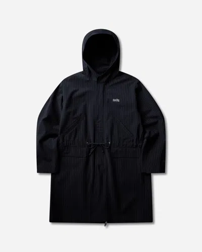 Undercover Men S Pinstripe Mod Coat Navy In Black