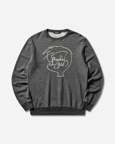 Undercover Men S Psychic Child Crewneck Sweatshirt In Gray