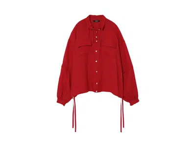 Pre-owned Undercover Men's  Baggy Shirt In Red