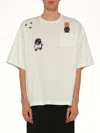 Undercover Oversize Cotton Graphic T-shirt In Multi