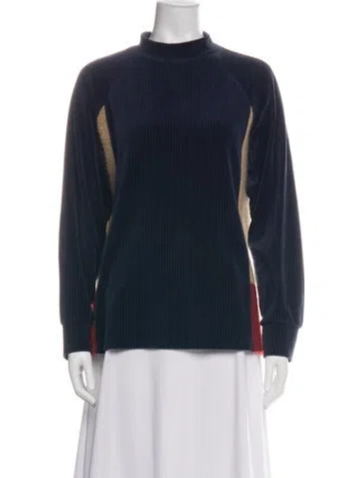 Pre-owned Undercover Mock Neck Sweater In Black