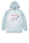 Undercover Moebius & Plank Hoodie Light Blue In Blue