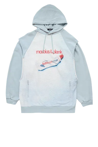 Undercover Moebius & Plank Hoodie Light Blue