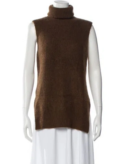 Pre-owned Undercover Mohair Turtleneck Sweater In Brown