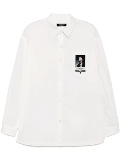 UNDERCOVER MOTIF PRINT SHIRT