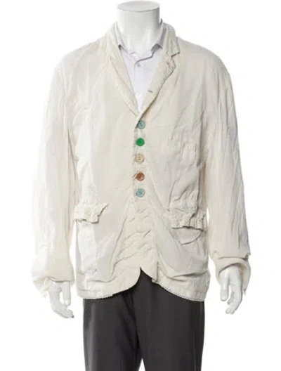 Pre-owned Undercover Moto Jacket In White