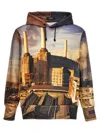 Undercover Pink Floyd Animals All Over Print Hoodie In Multicolor
