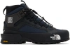 UNDERCOVER NAVY & BLACK THE NORTH FACE EDITION SOUKUU GLENCLYFFE BOOTS