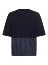Undercover Navy Blue Cotton T-shirt In Dark Blue