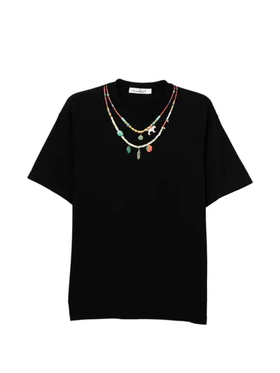 Undercover Necklace-print T-shirt In Black
