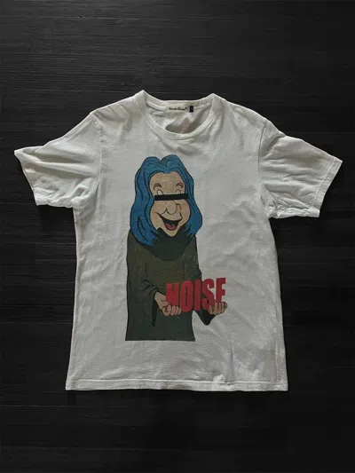 Pre-owned Undercover ‘noise' Deathpop Tee In White