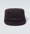 Undercover Nylon Baseball Cap In Black