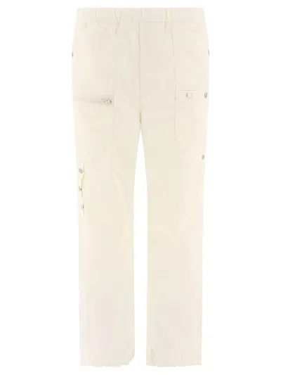 Undercover Nylon Cargo Trousers In White